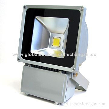 Floodlight with Die-casting Aluminum Body, 400 x 285 x 120mm Size